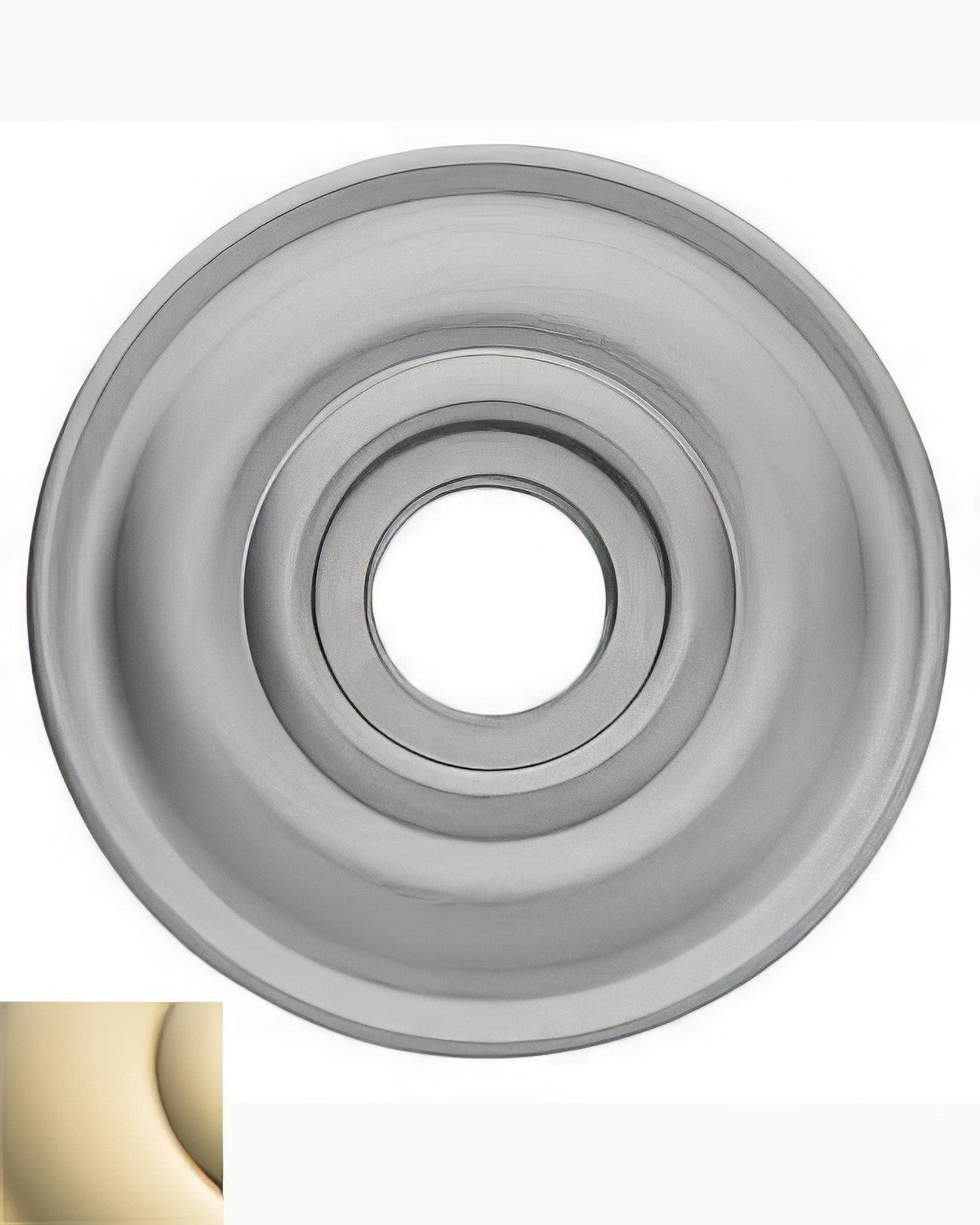 Baldwin 5048003FD lifetime polished brass rosette