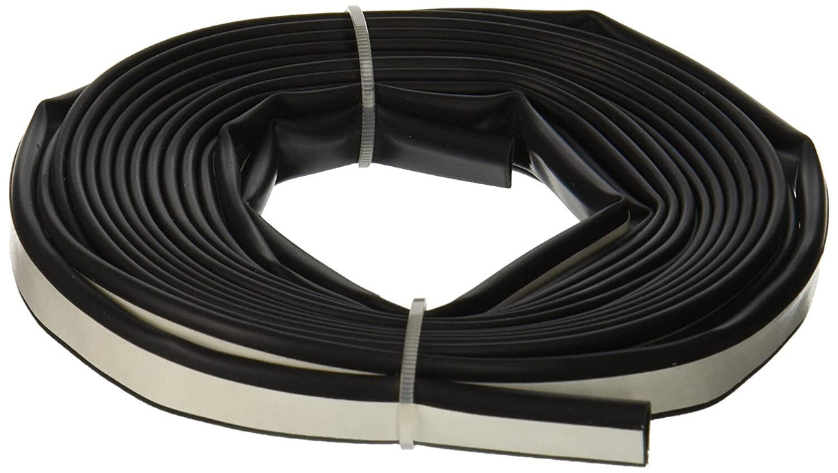 National Guard Products 5050C204 17' Self Adhesive Smoke Seal Black