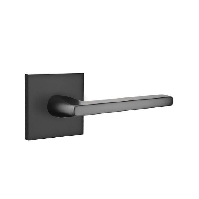 Emtek 5050HLOUS19 flat black dummy pair