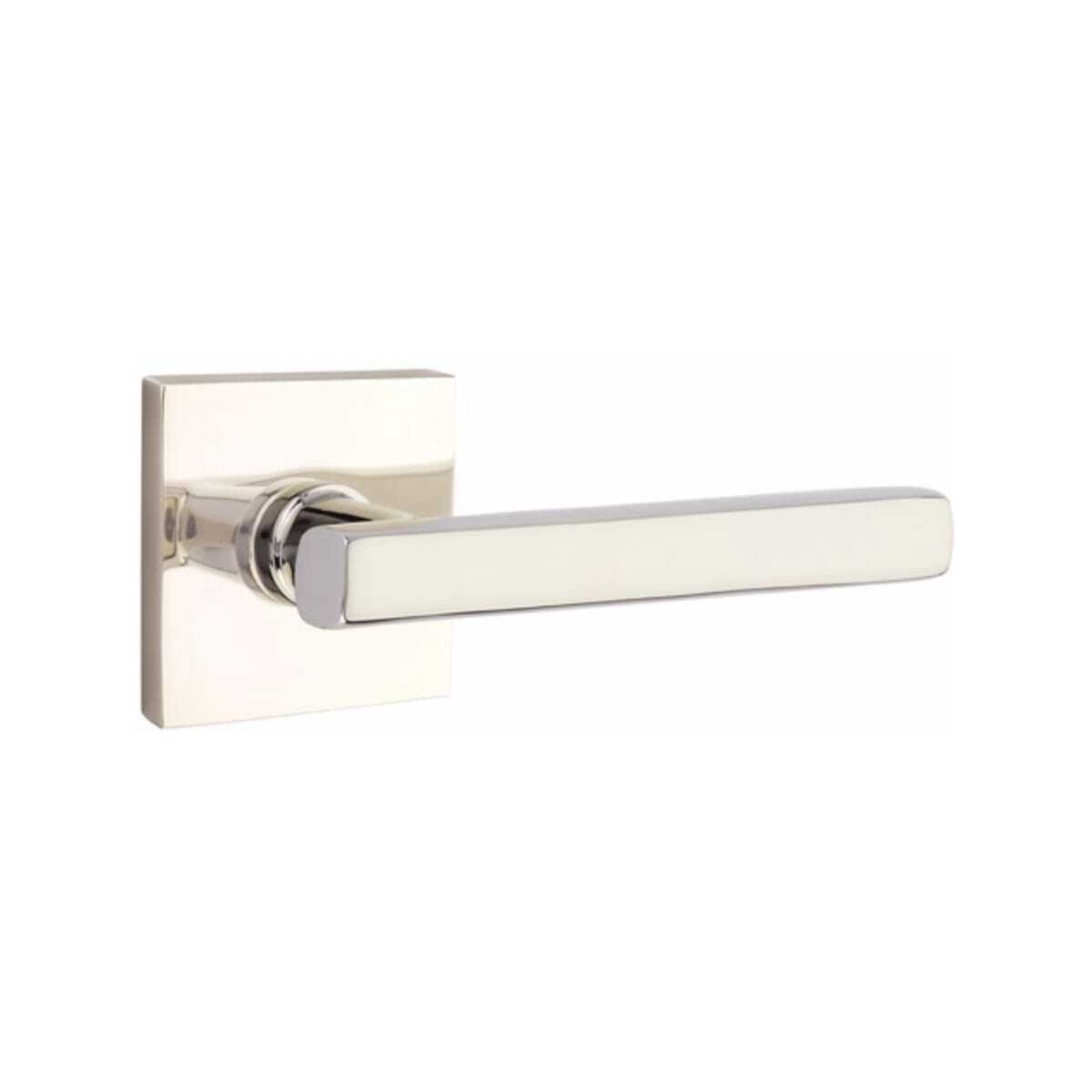 Emtek 5050FRLUS14 polished nickel lifetime dummy door lever