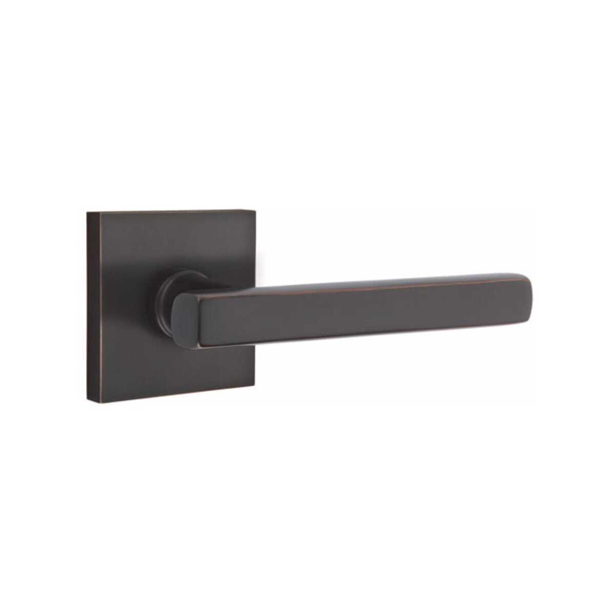 Emtek 5051FRLUS10B oil rubbed bronze dummy door lever