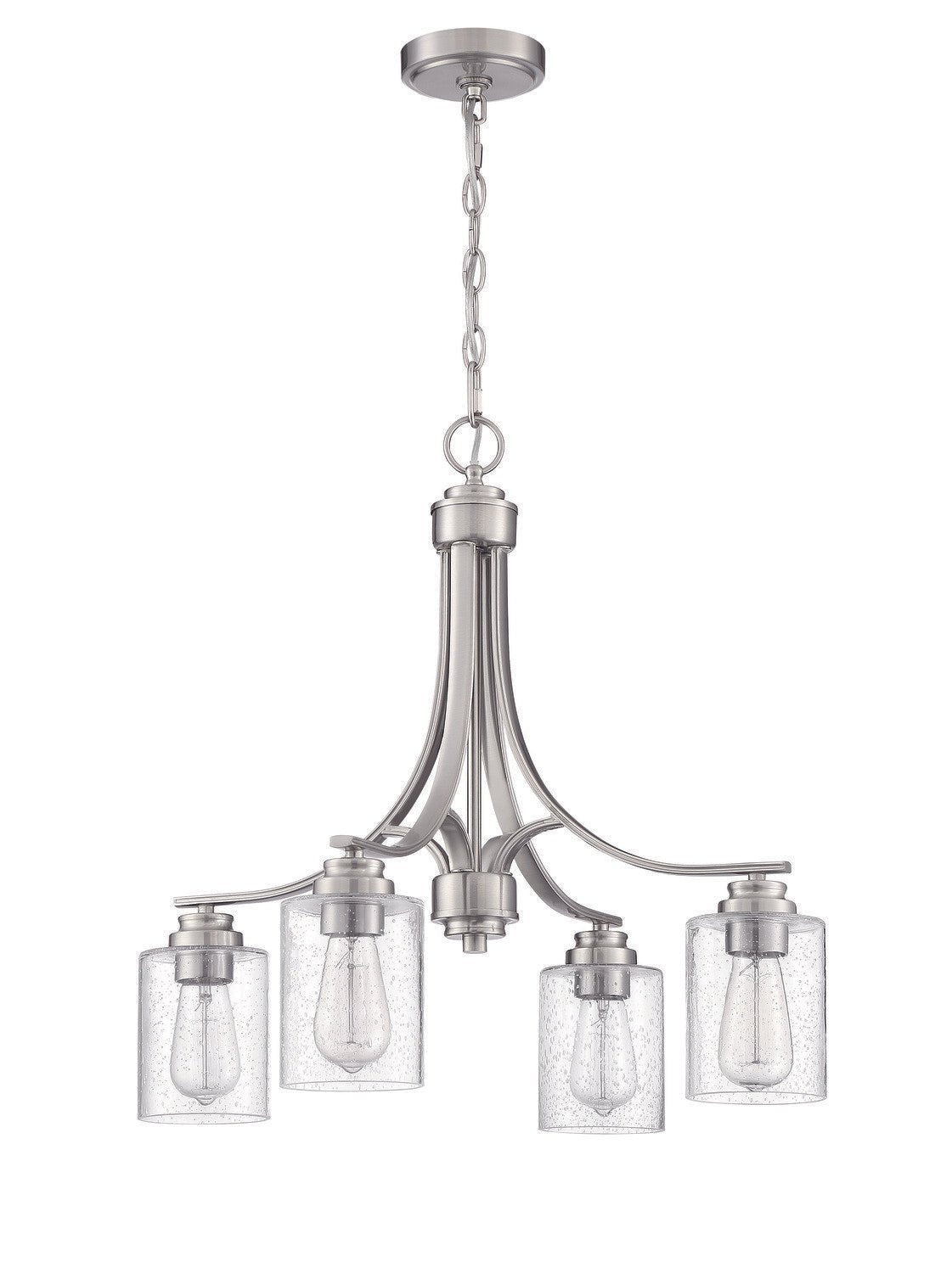 Craftmade 50524-BNK brushed polished nickel chandelier