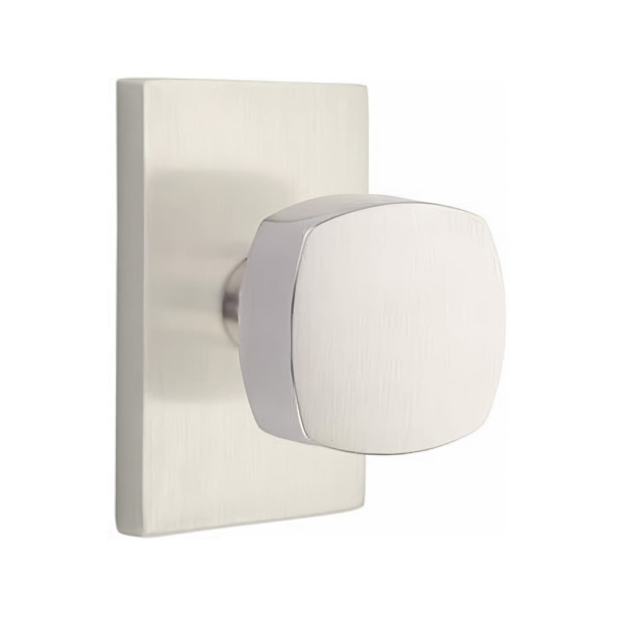 Emtek 5052FRKUS15 satin nickel dummy door knob