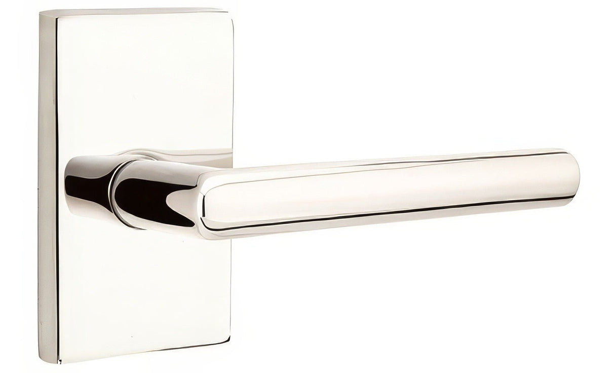 Emtek 5052STUUS14 polished nickel lifetime dummy door lever