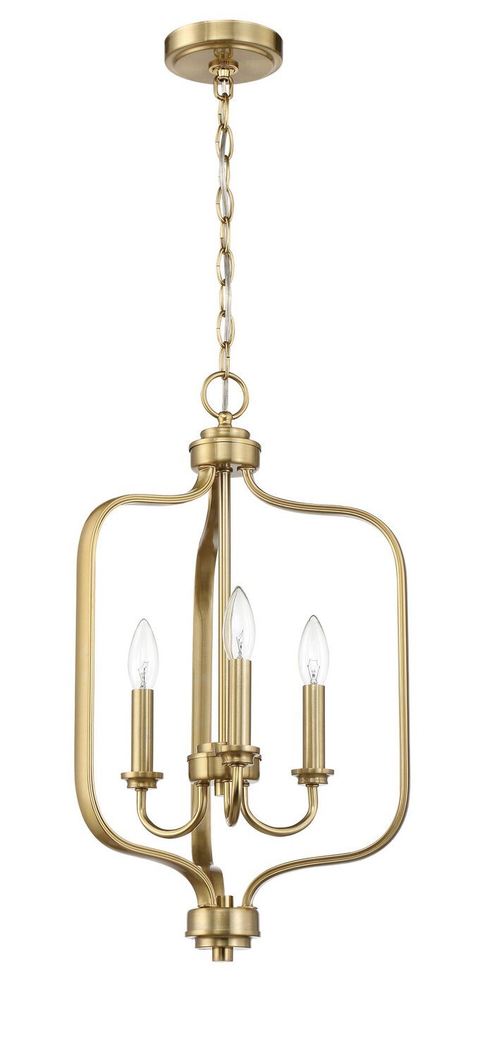 Craftmade 50533-SB satin brass foyer
