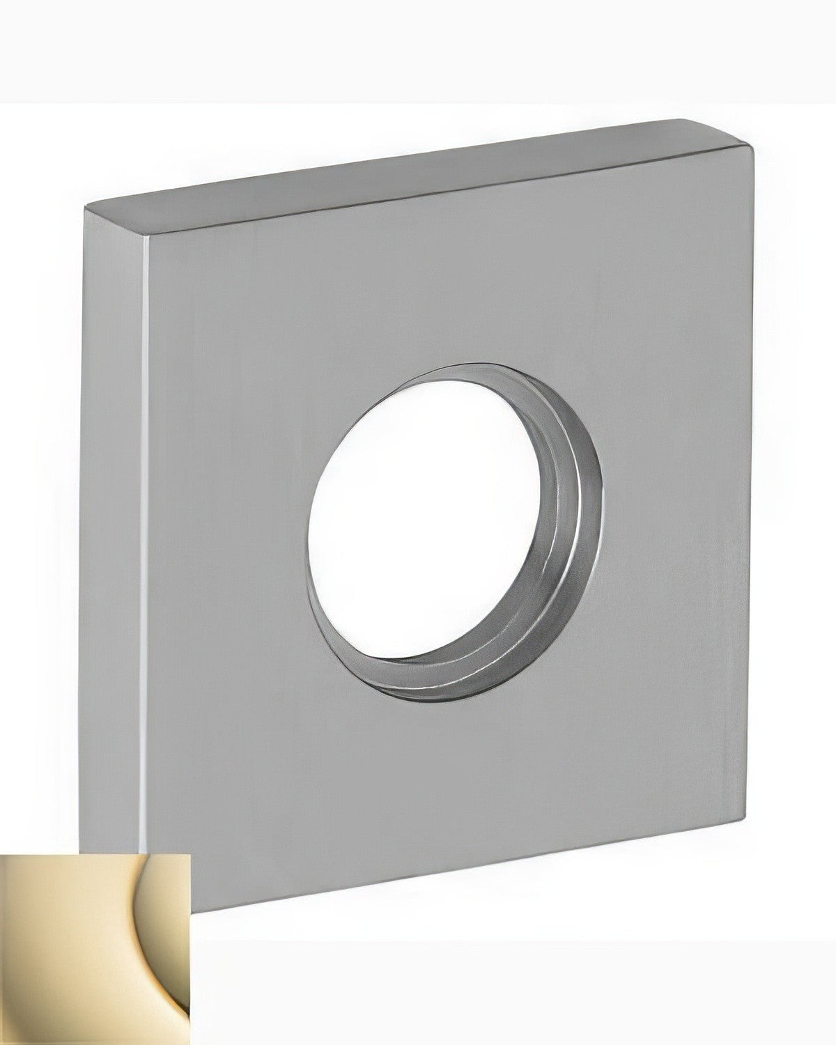 Baldwin 5056003IDM lifetime polished brass rosette