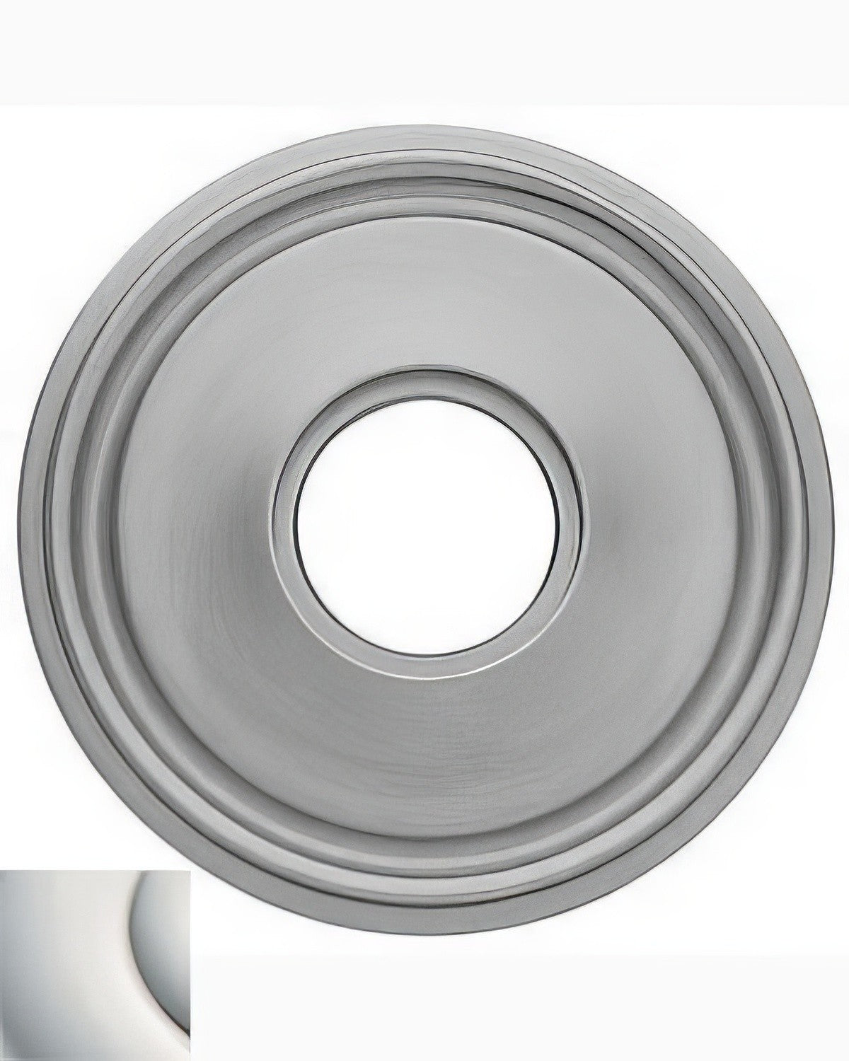 Baldwin 5070055IDM lifetime polished nickel rosette