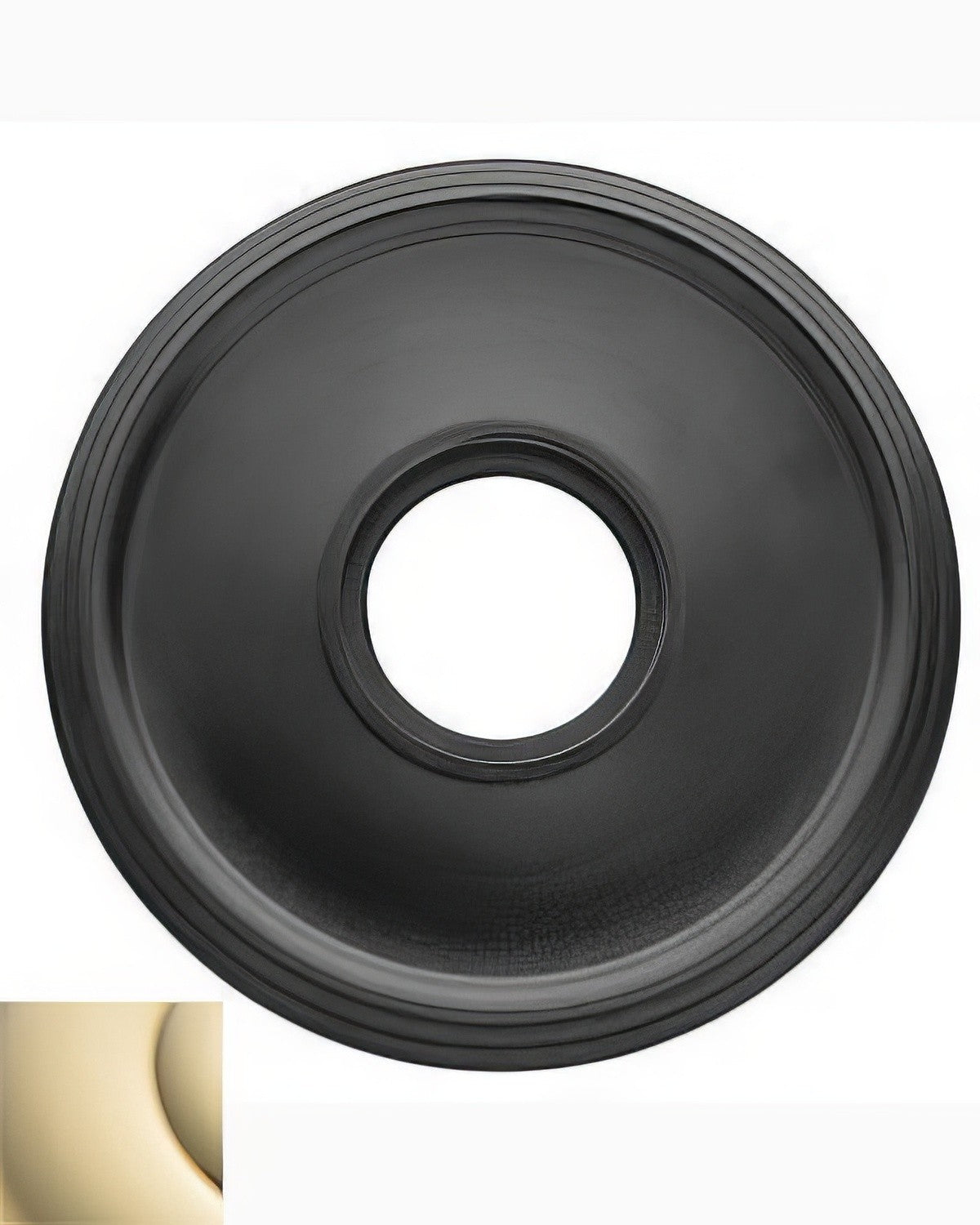 Baldwin 5078003FD lifetime polished brass rosette