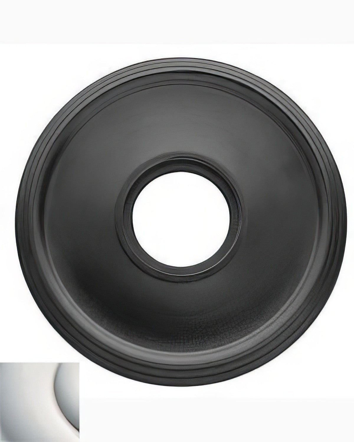 Baldwin 5078055FD lifetime polished nickel rosette