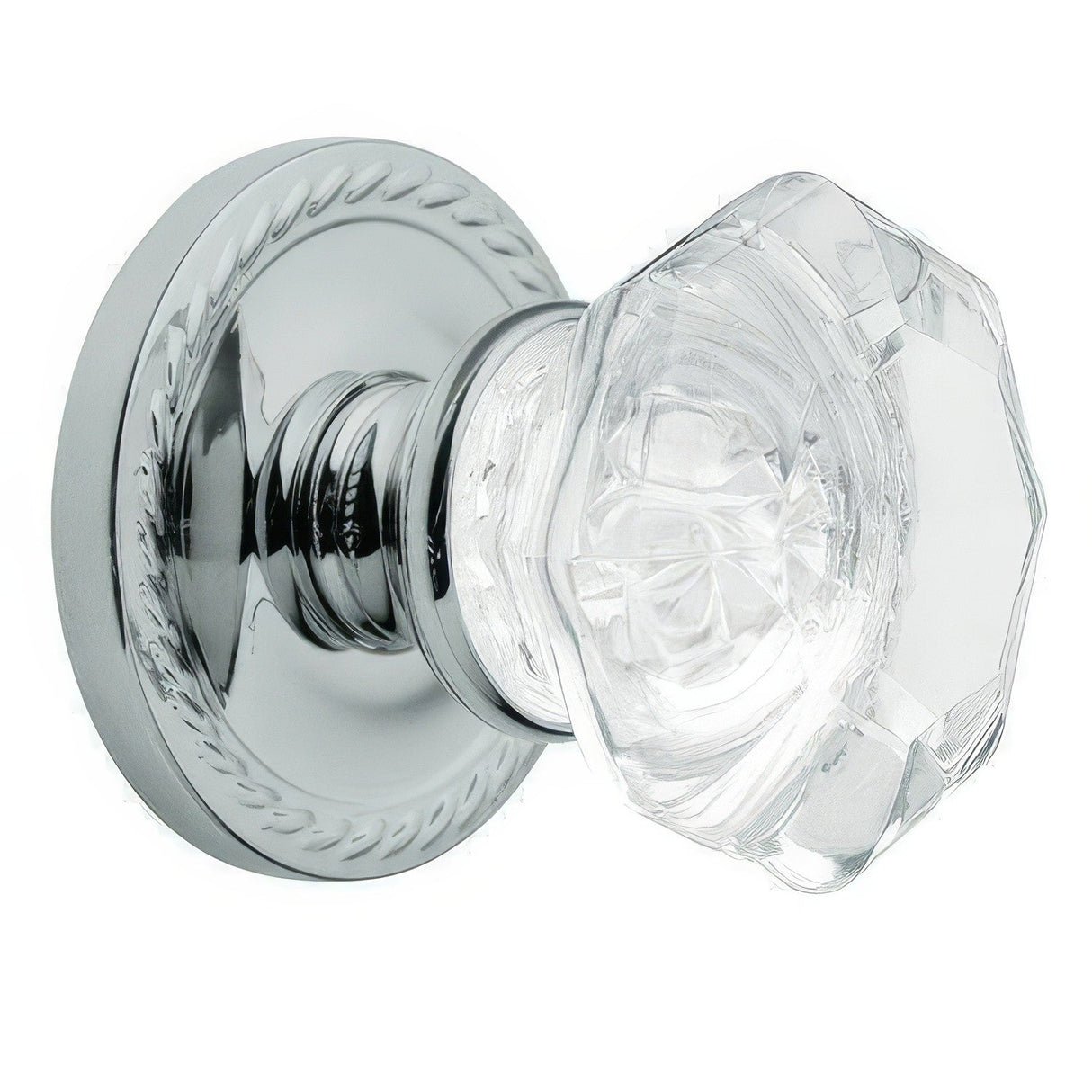 Baldwin 5080260MR polished chrome dummy door knob