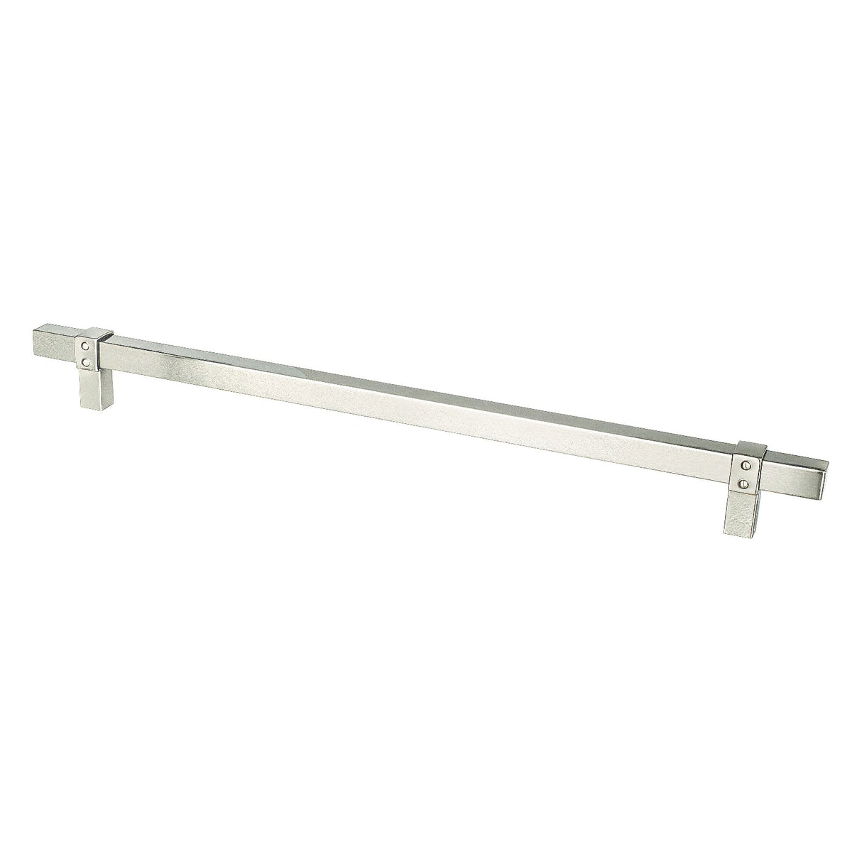 Berenson 5083-4BPN-P brushed nickel square cabinet pull