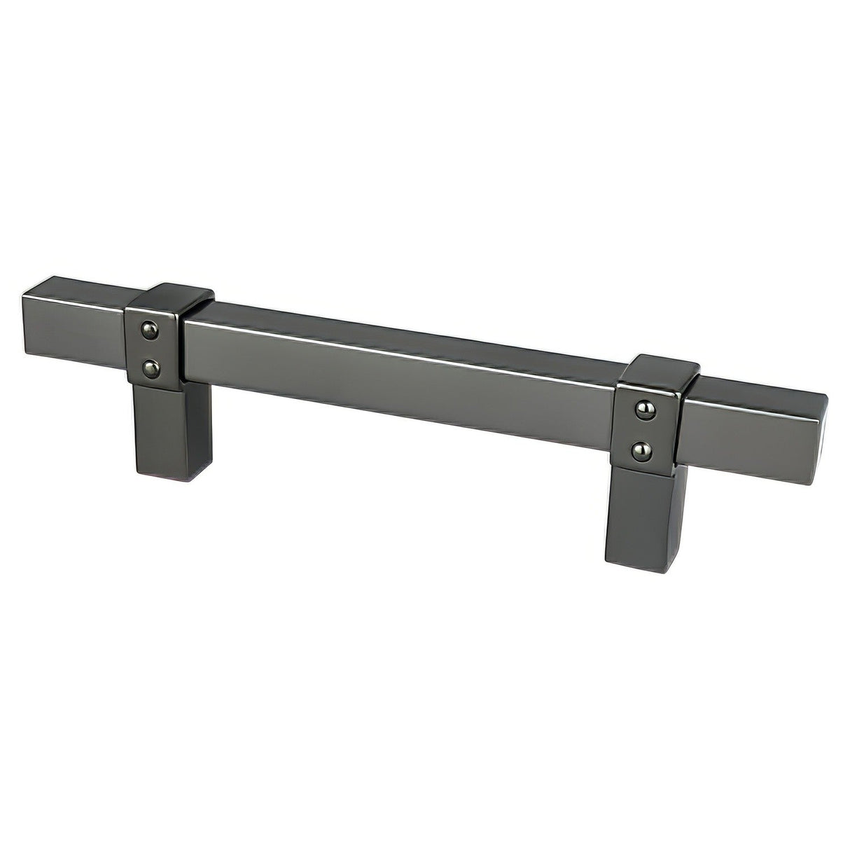Berenson 5097-4SLT-P slate square cabinet pull