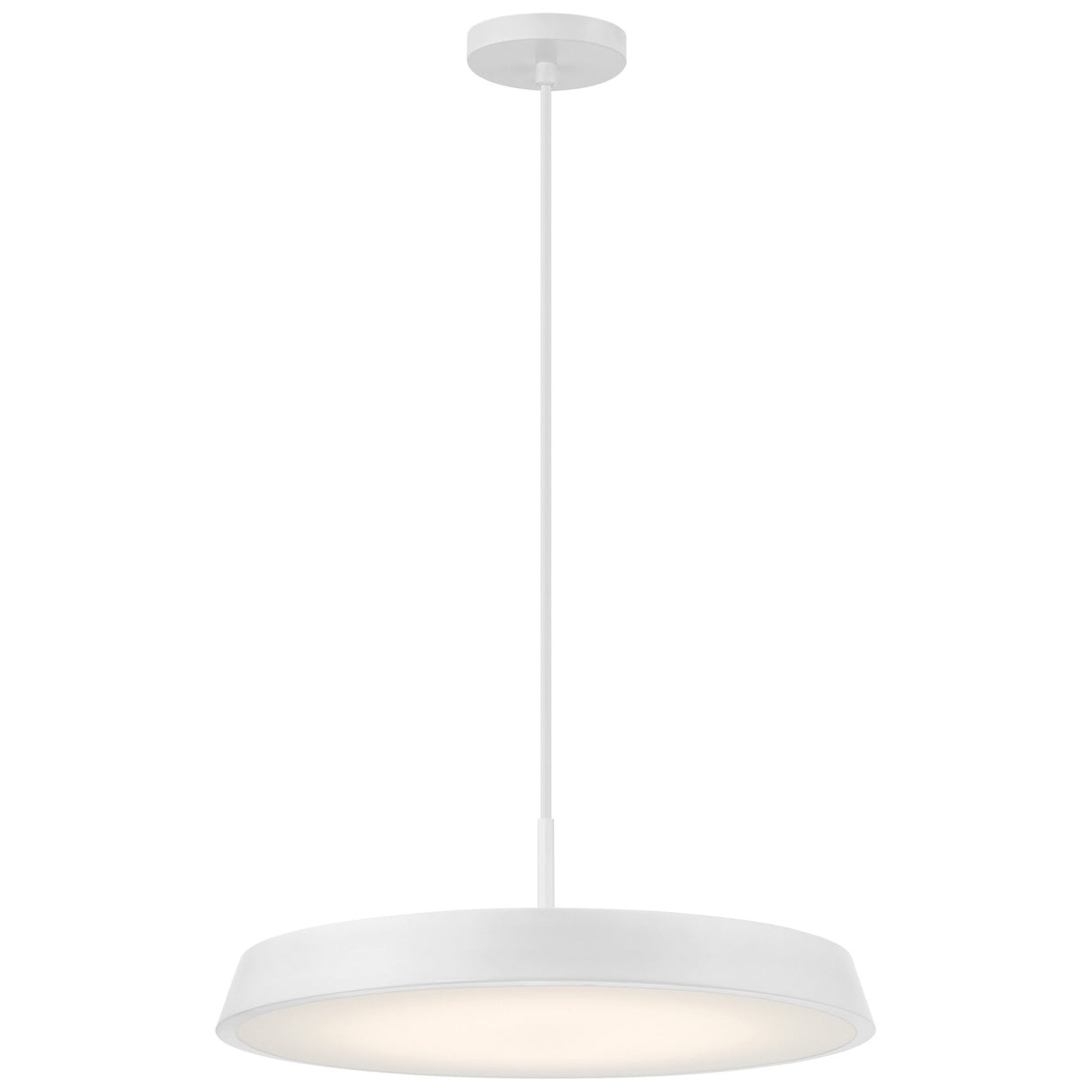 Access Lighting 50977LEDDCS-MWH/WHT 3cct led pendant