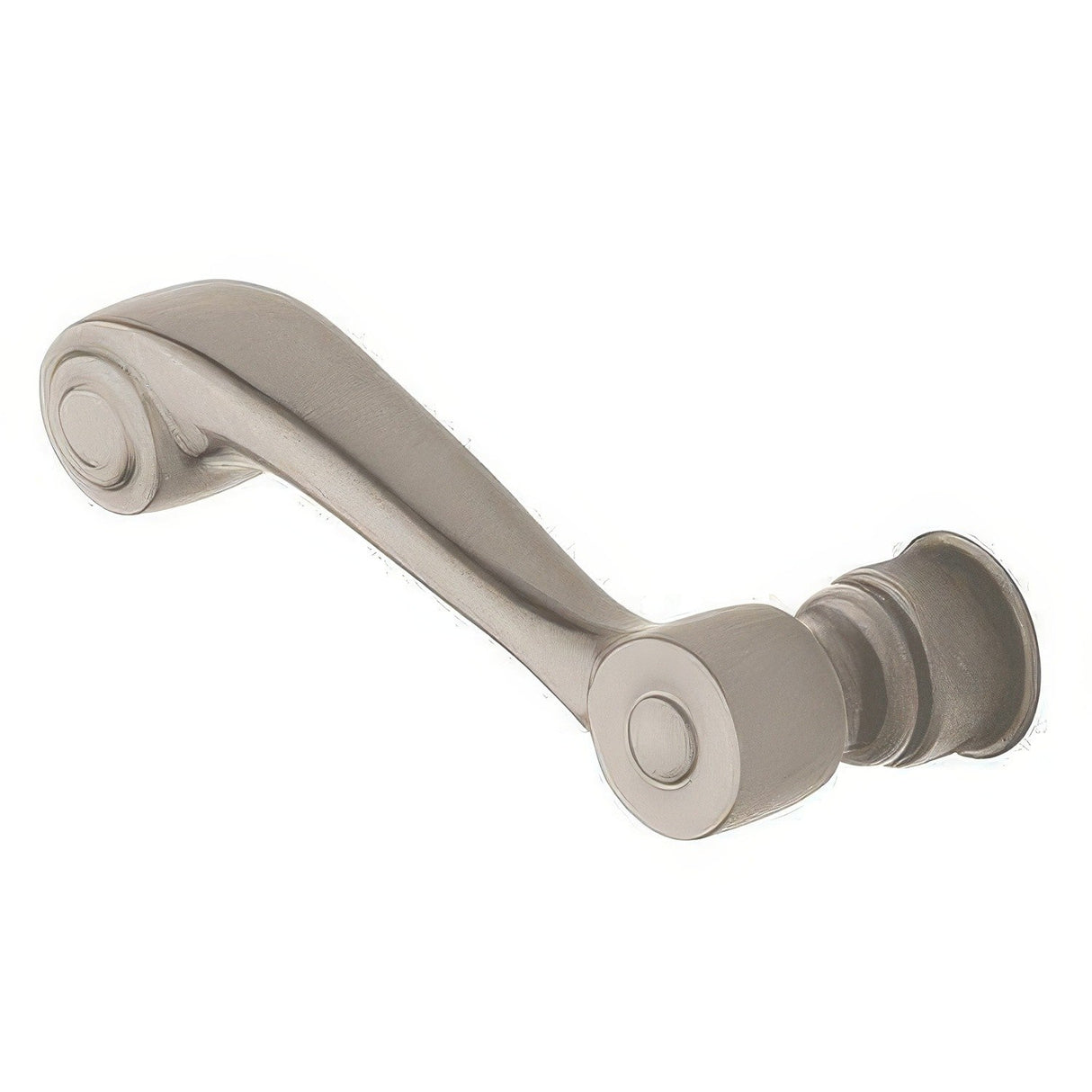 Baldwin 5103056LMR lifetime satin nickel dummy door lever