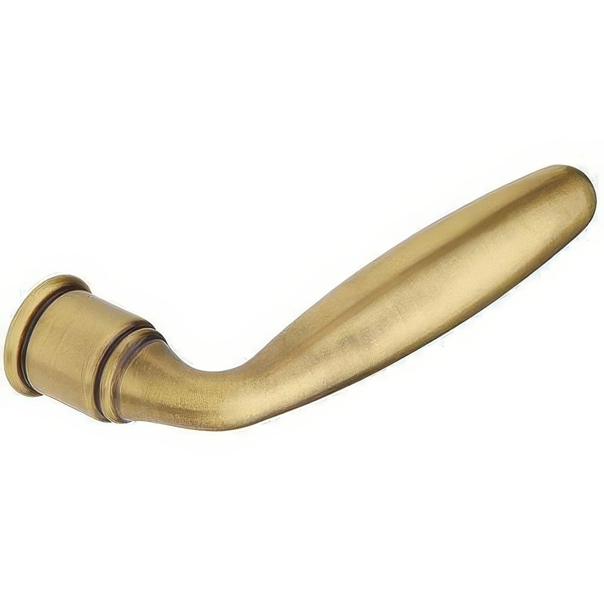 Baldwin 5106060MR satin brass and brown dummy set