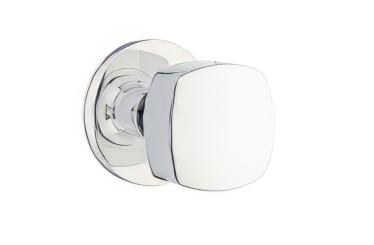 Emtek 5109FRKUS26 polished chrome passage door lever