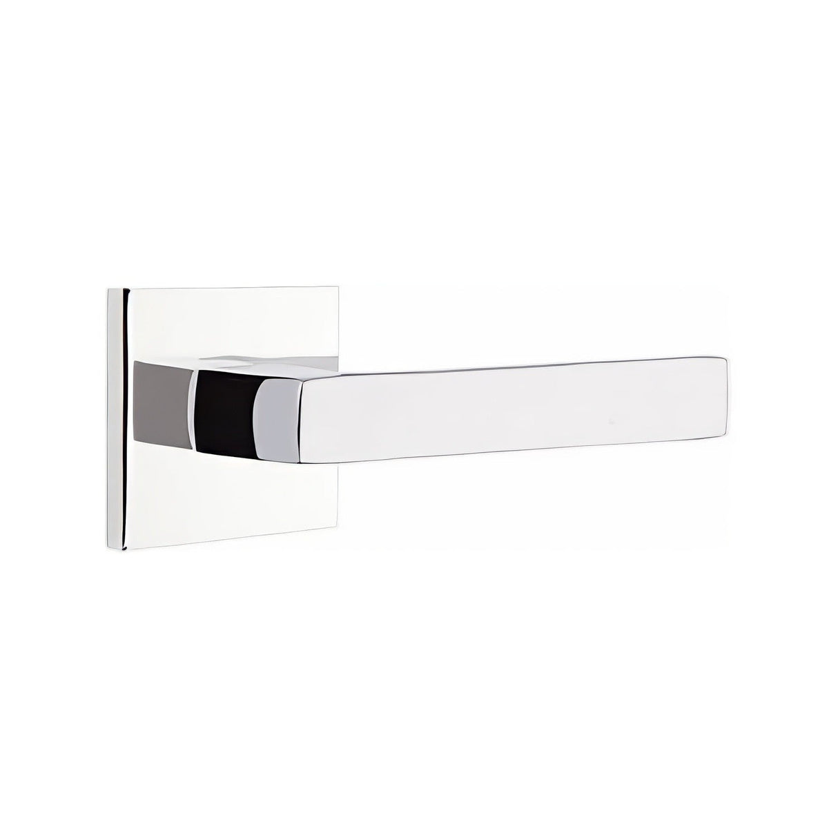 Emtek 5110DTUS26LH polished chrome passage door lever