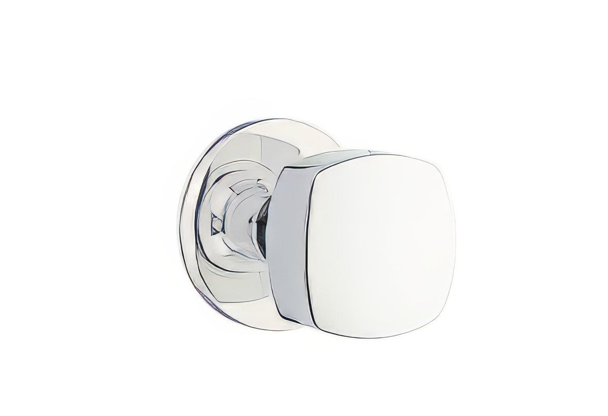 Emtek 5110FRKUS26 polished chrome passage door knob