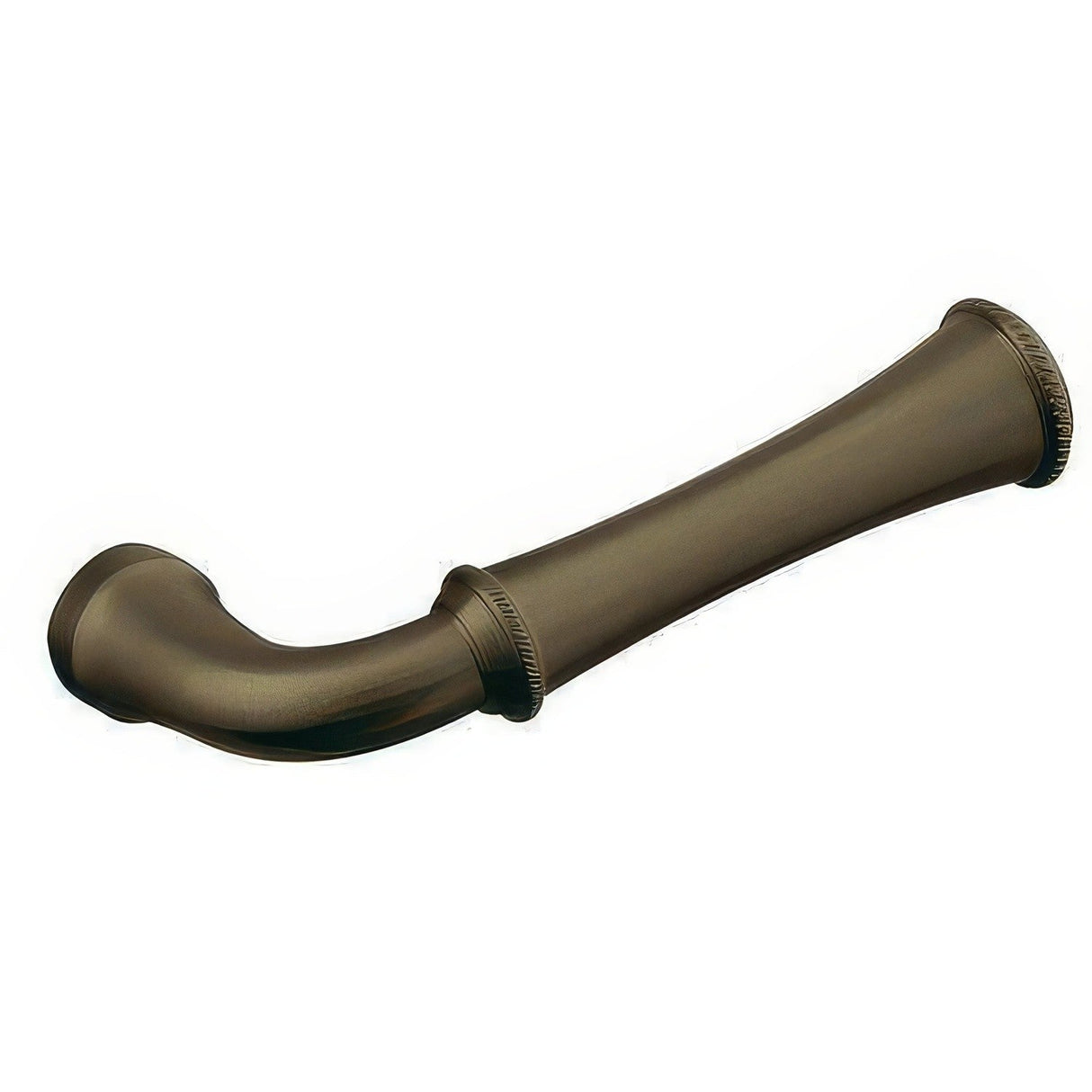 Baldwin 5118050RMR satin brass and black dummy door lever