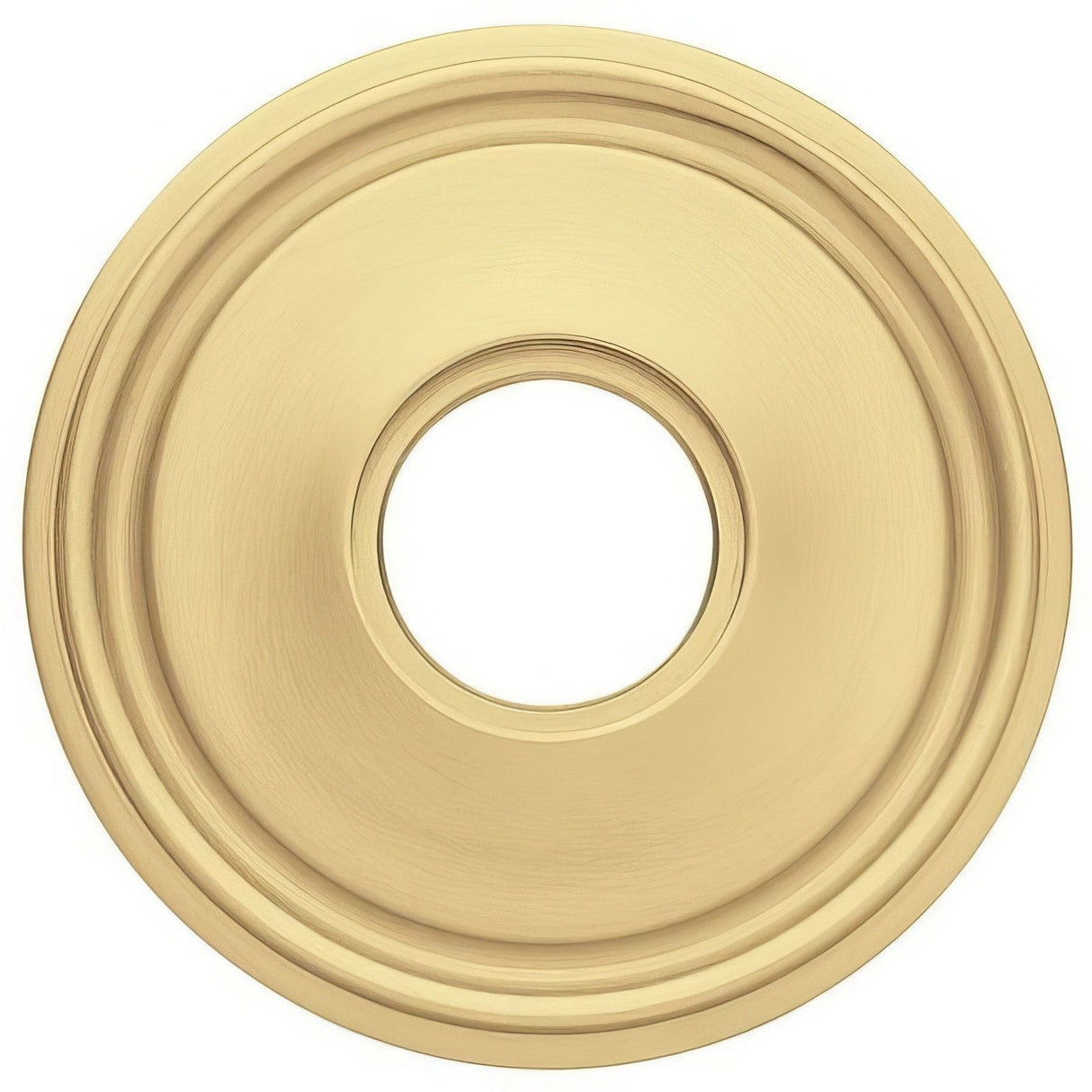 Baldwin 5123044 lifetime satin brass rosette