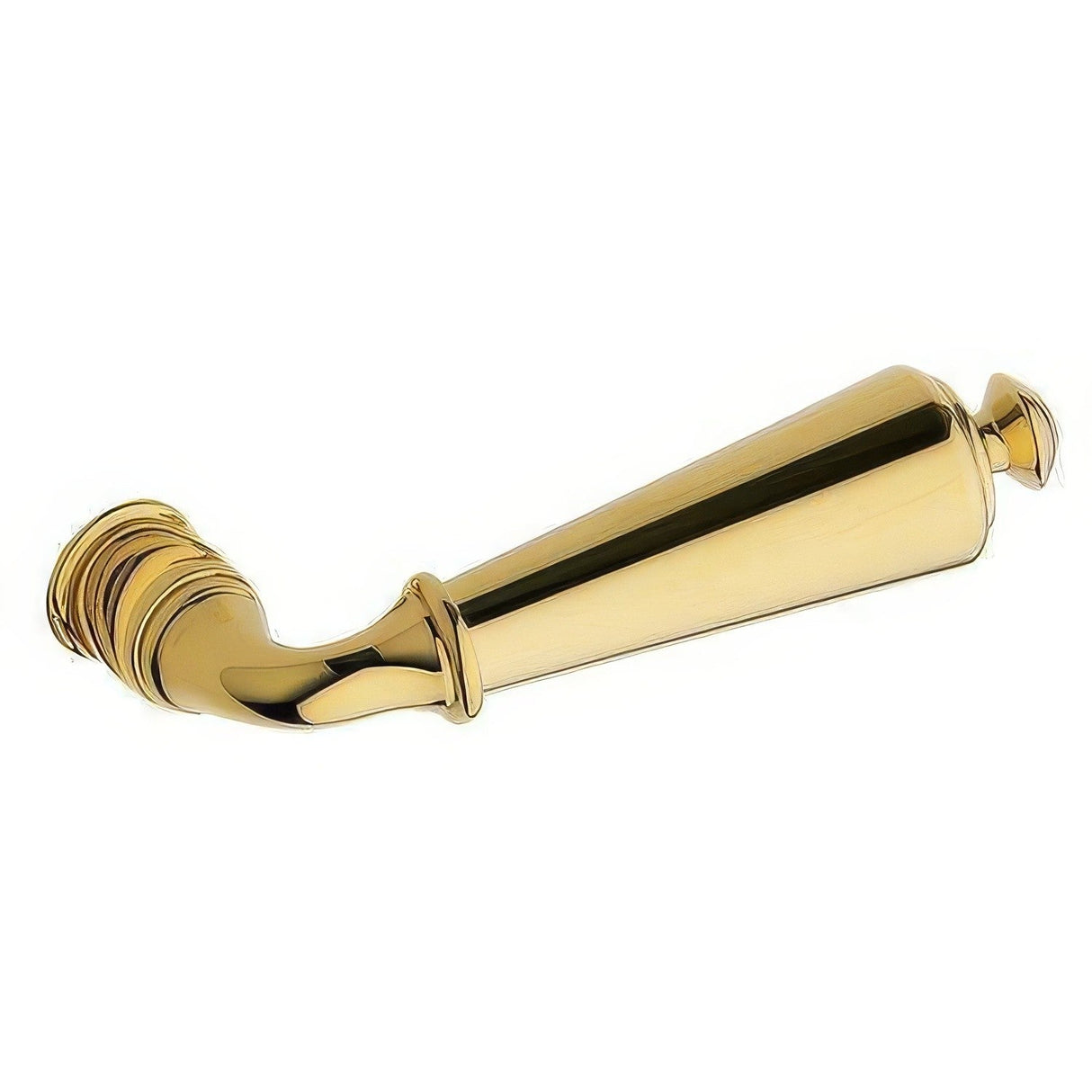 Baldwin 5125003RMR lifetime polished brass dummy door lever