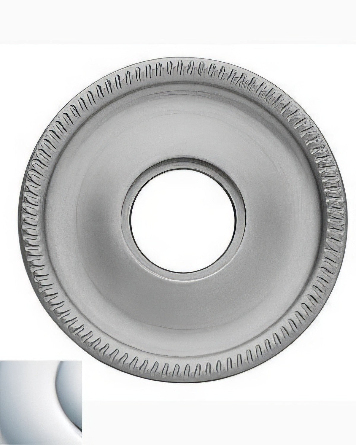 Baldwin 5129260I polished chrome rosette