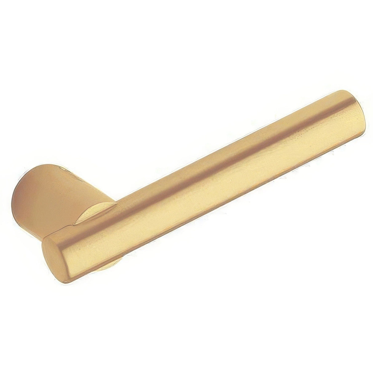 Baldwin 5137060RMR satin brass and brown single dummy