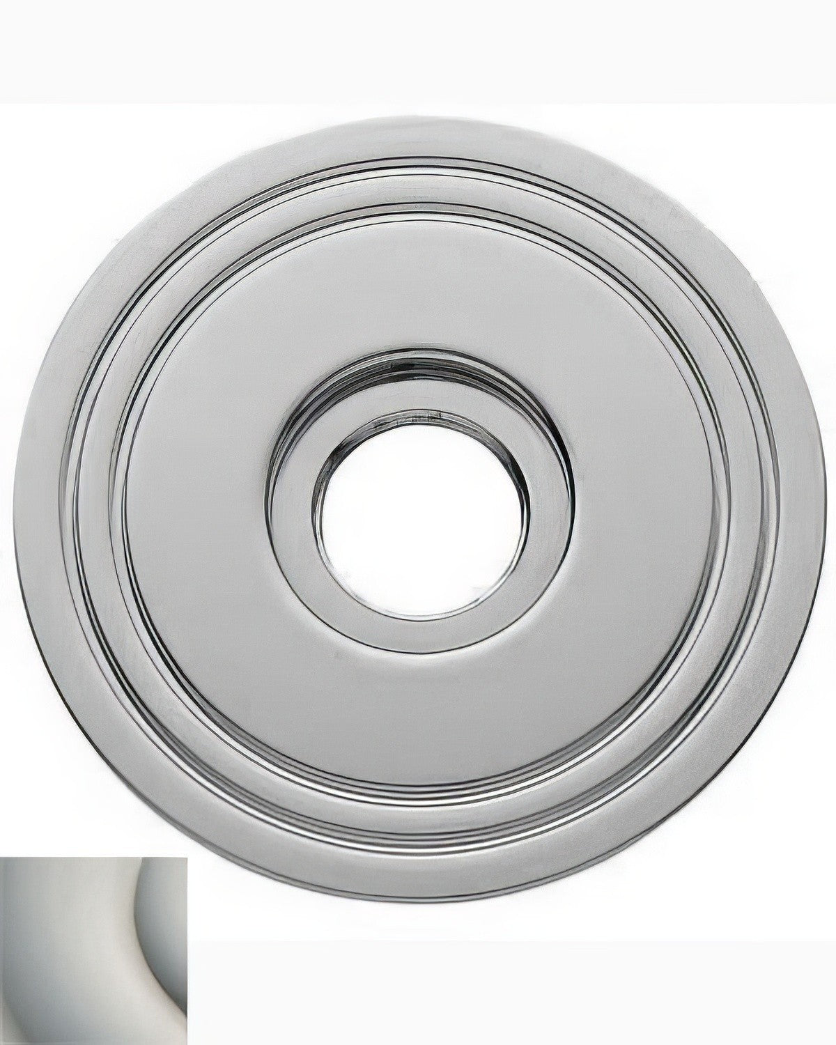 Baldwin 5147056I lifetime satin nickel rosette
