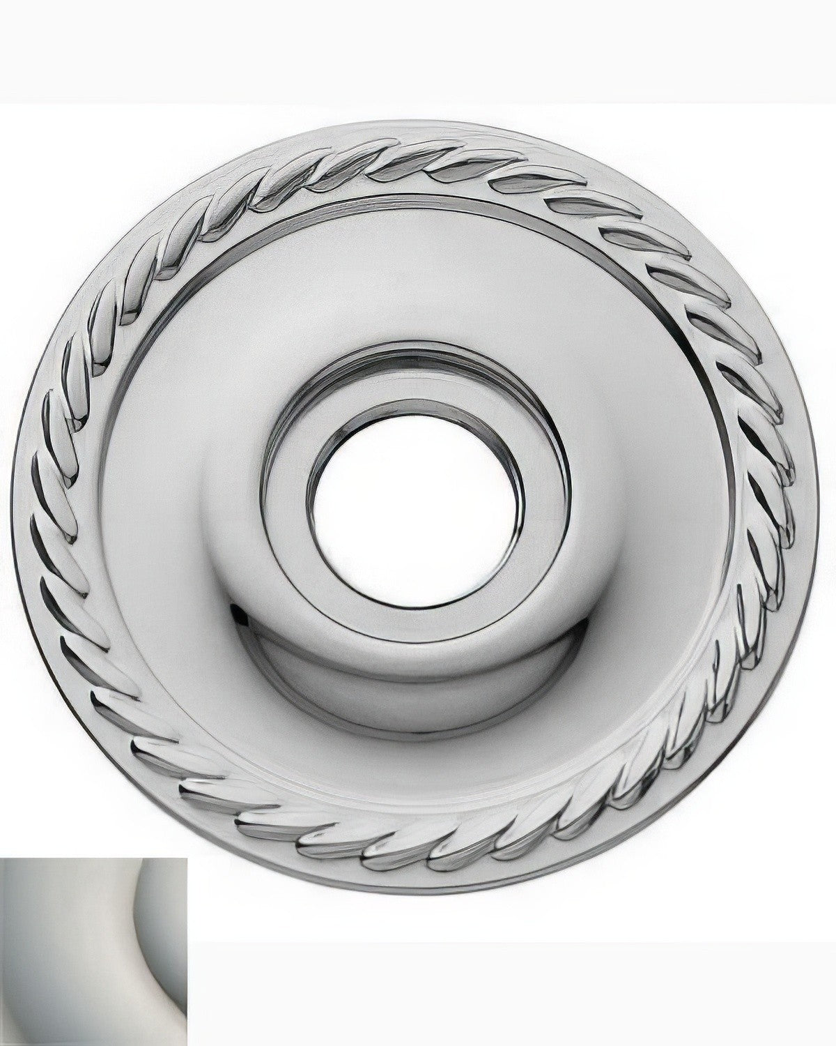 Baldwin 5149056 lifetime satin nickel rosette