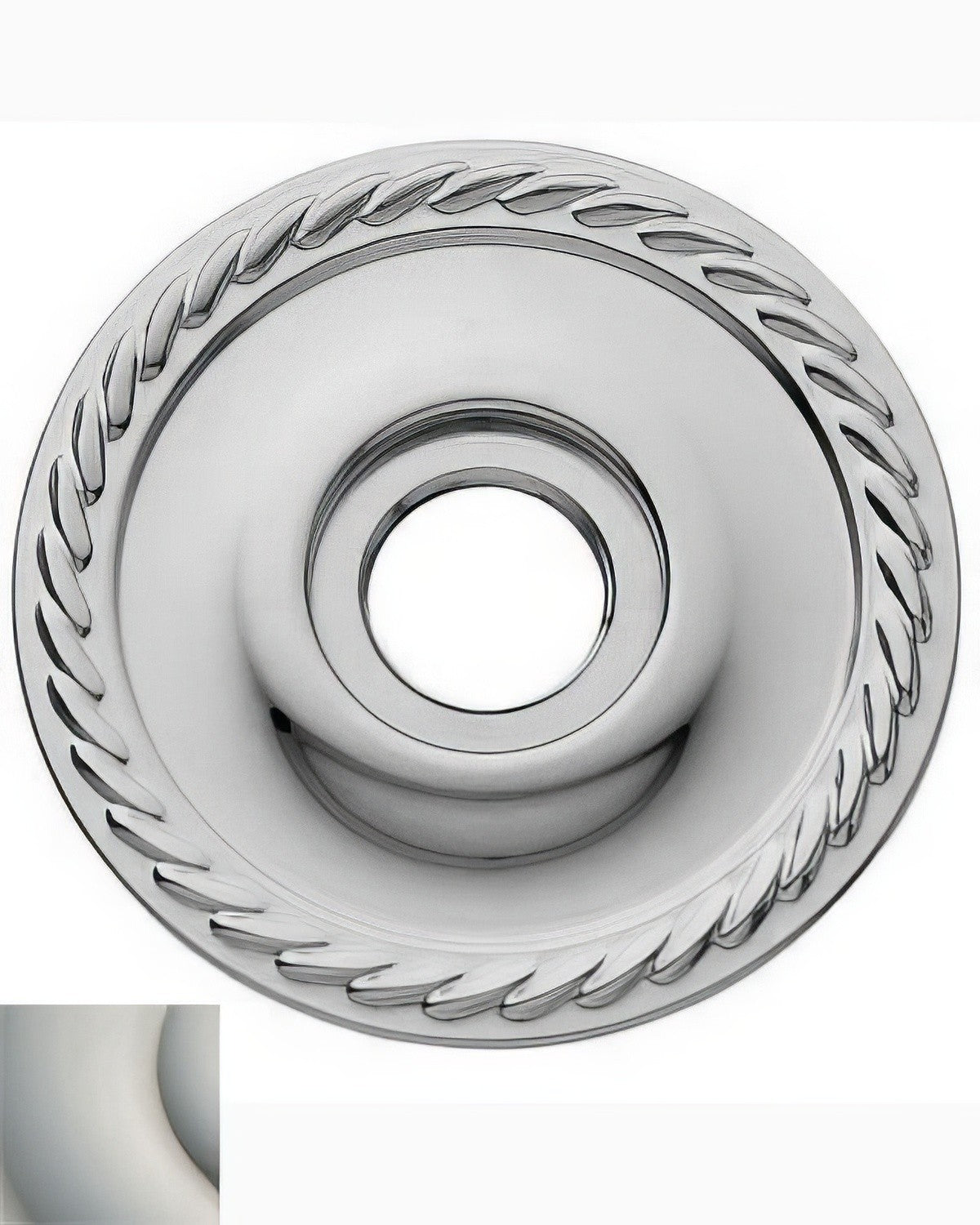 Baldwin 5149056I lifetime satin nickel rosette
