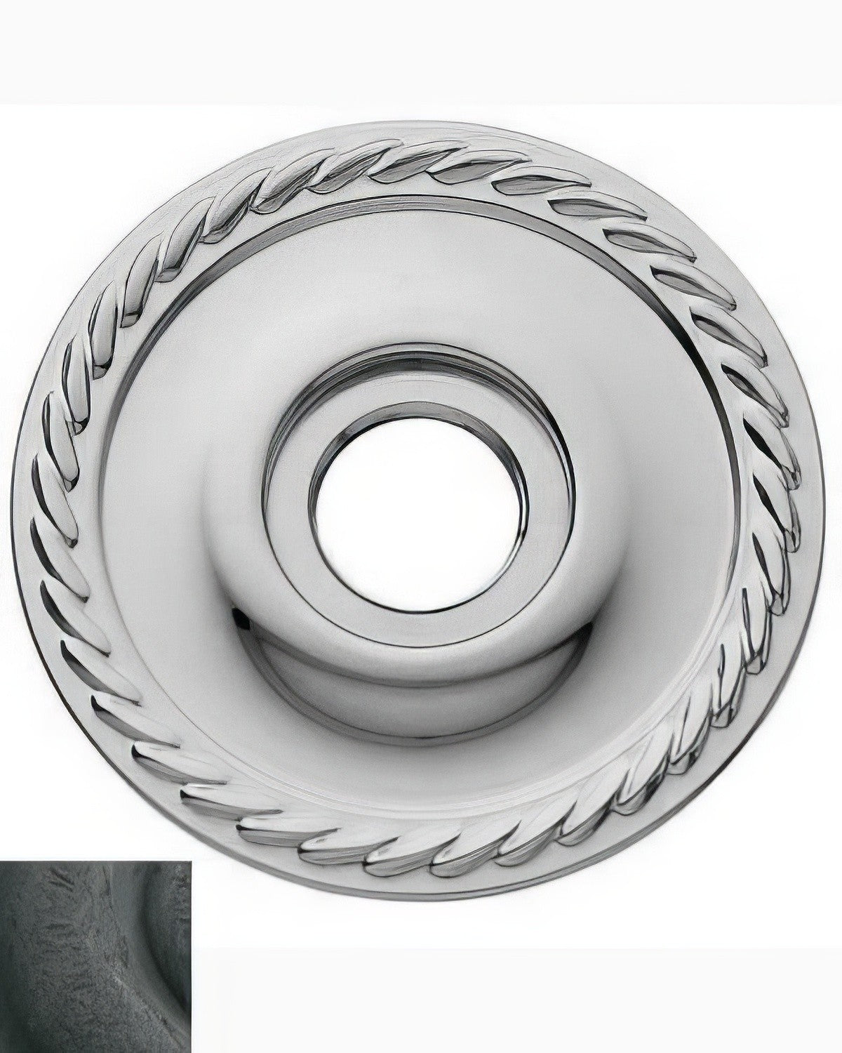 Baldwin 5149402I distressed oil rubbed bronze rosette