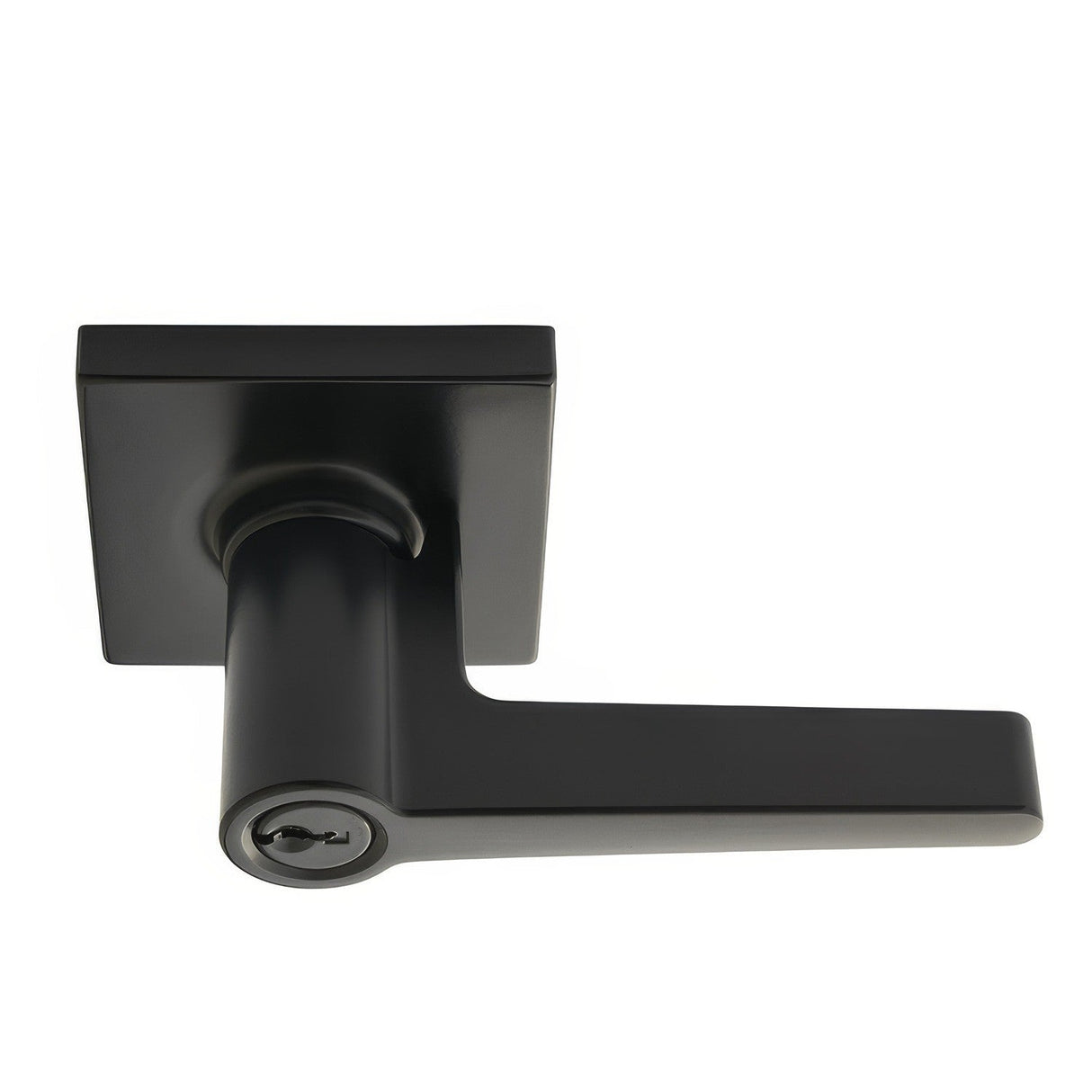 Better Home Products 51544BLK matte black keyed entry door lever