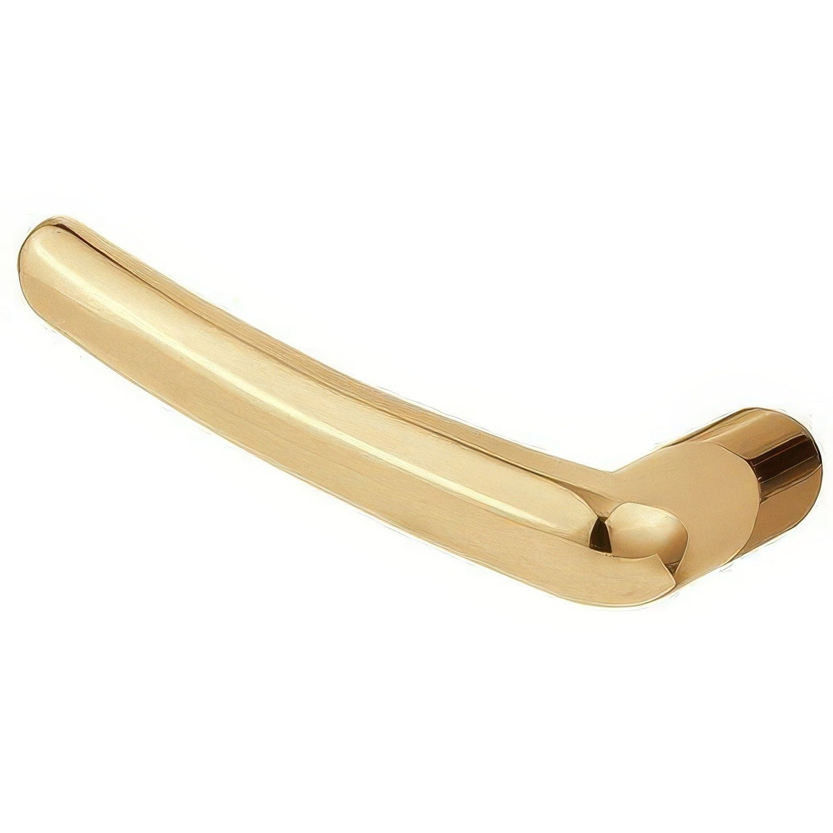 Baldwin 5165003LMR lifetime polished brass dummy door lever