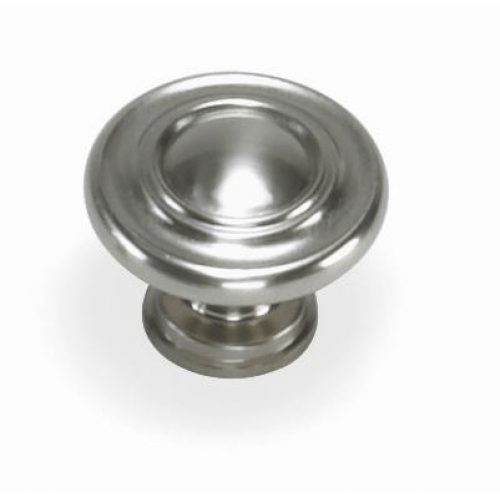 Laurey 51839 518 Nantucket 1-3/8" Zinc Cabinet Knob Satin Pewter