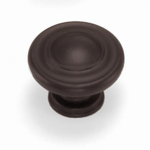 Laurey 51866 518 Nantucket 1-3/8" Zinc Cabinet Knob Oil Rubbed Bronze