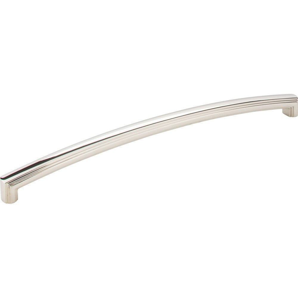 Jeffrey Alexander 519-12NI polished nickel cabinet pull / appliance pull