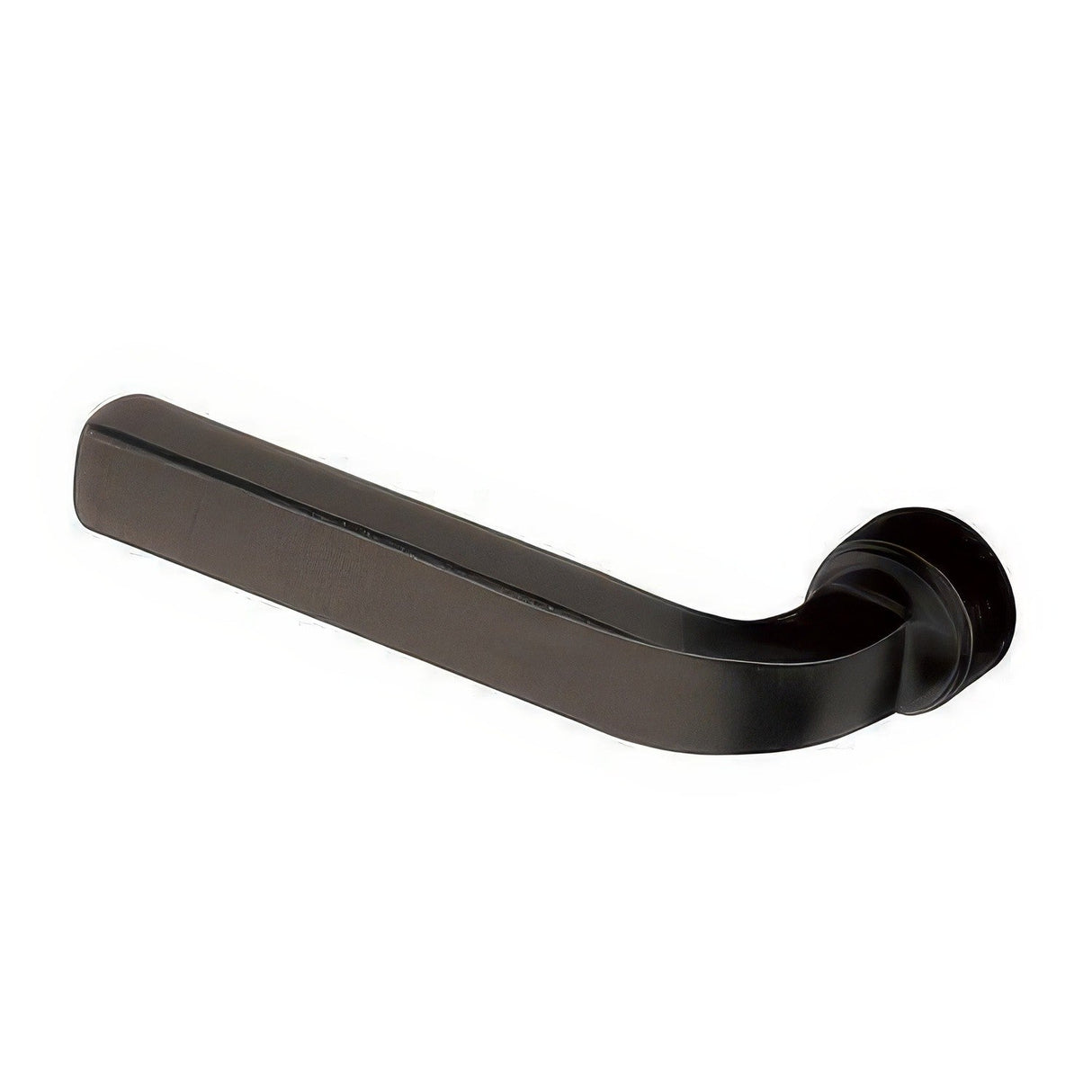 Baldwin 5190190LMR satin black dummy door lever