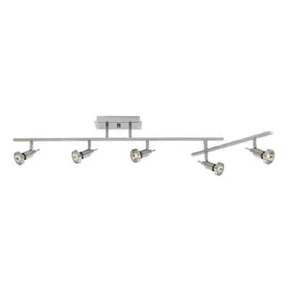 Access Lighting 52042LEDDLP-BS brushed steel led semi flush