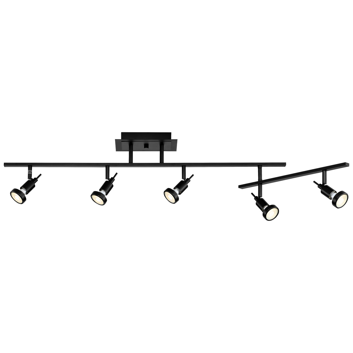 Access Lighting 52042LEDDLP-BL 5 light adjustable led track
