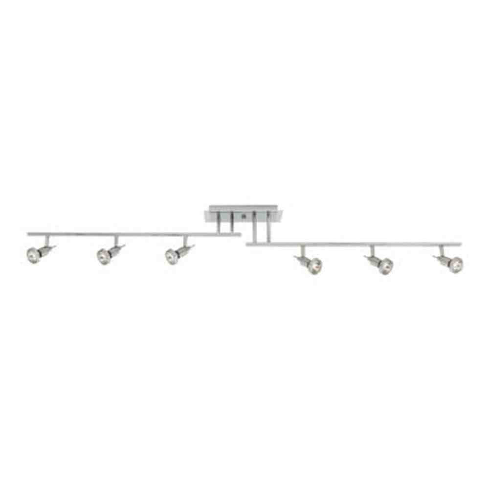 Access Lighting 52043LEDDLP-BS brushed steel led semi flush