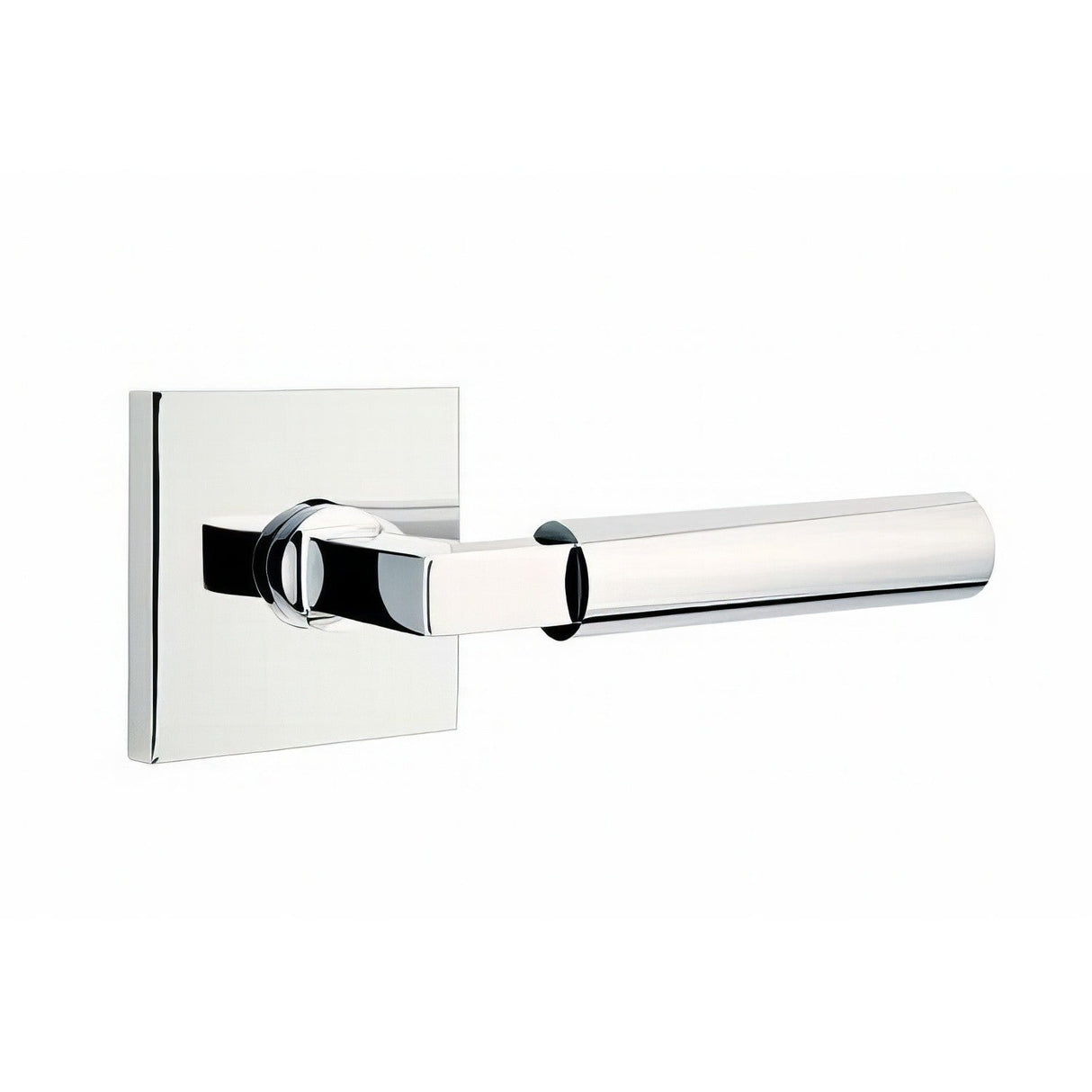 Emtek 5210HECUS26LH polished chrome privacy door lever