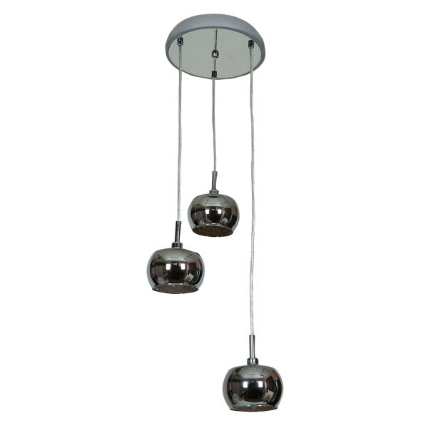 Access Lighting 52117-CH/MIR chrome glass pendant light