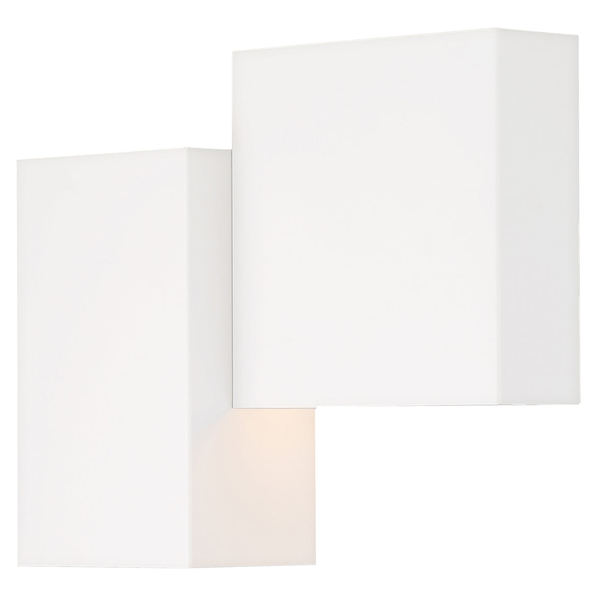 Access Lighting 52181LEDD-MWH/ACR-120V bi-directional led wall sconce