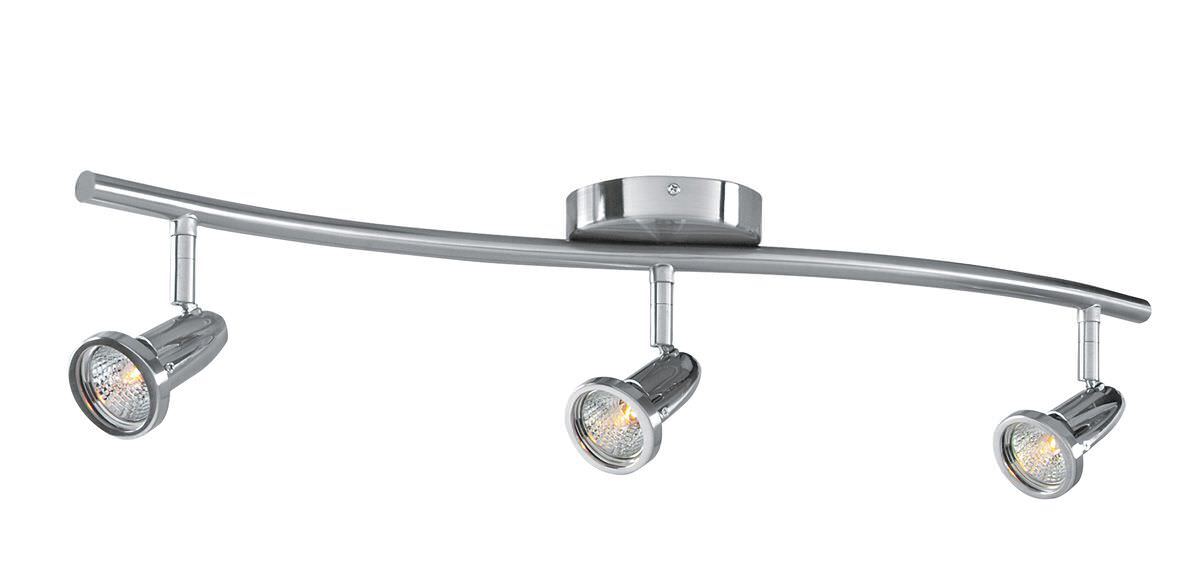 Access Lighting 52203-BS brushed steel wall/ceiling spotlight