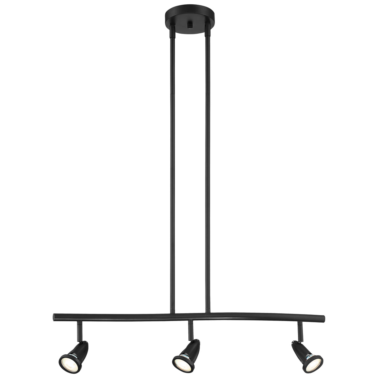 Access Lighting 52205LEDDLP-BL 3 light adjustable led pendant or semi-flush