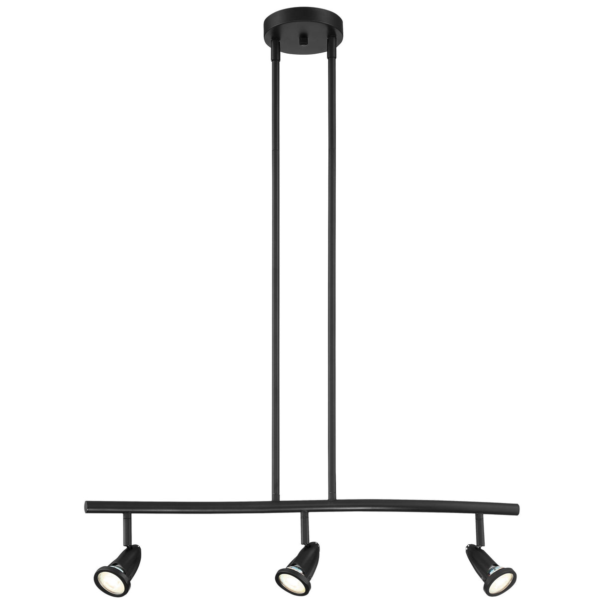Access Lighting 52205LEDDLP-BL 3 light adjustable led pendant or semi-flush