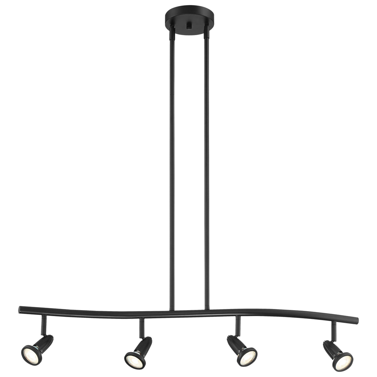 Access Lighting 52206LEDDLP-BL 4 light adjustable led pendant or semi-flush