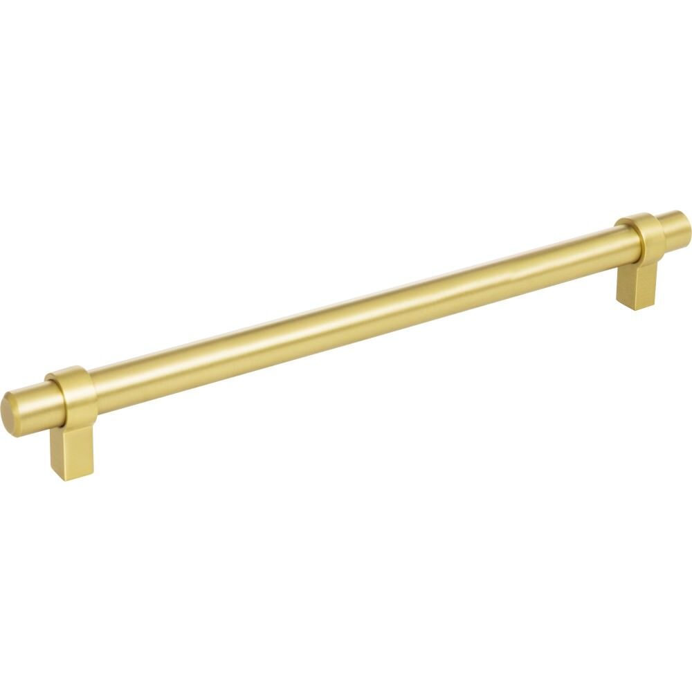 Jeffrey Alexander 5224BG Key Grande cabinet drawer pull in satin stainless, additional view