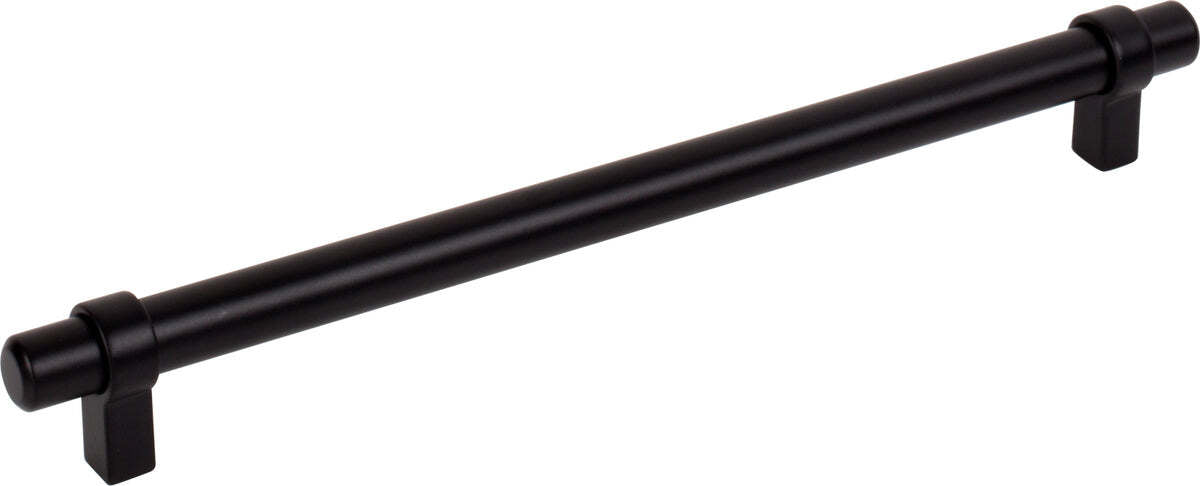 Jeffrey Alexander 5224MBSN Key Grande cabinet drawer pull in satin stainless, additional view