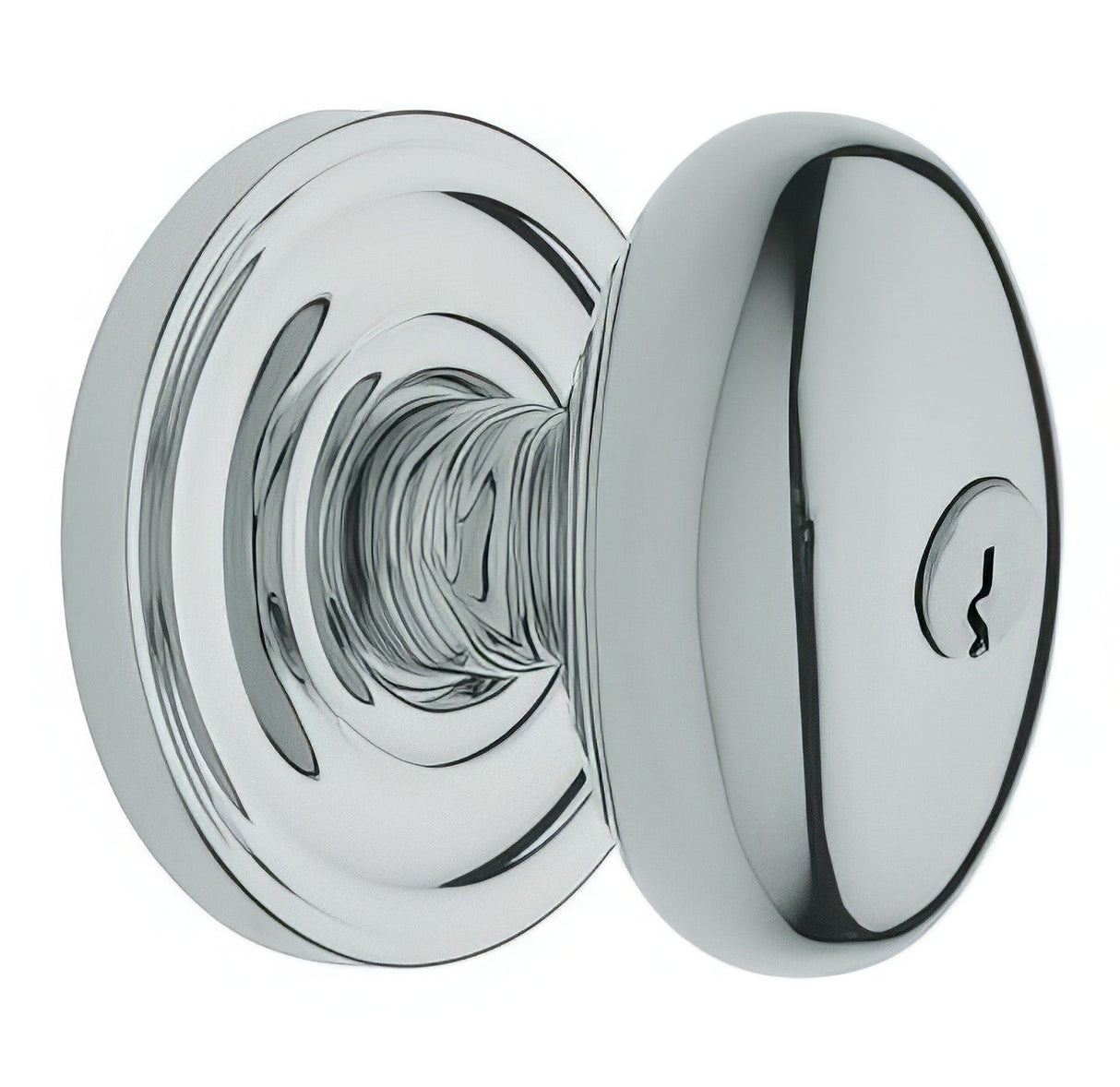 Baldwin 5225260ENTR polished chrome keyed entry door knob
